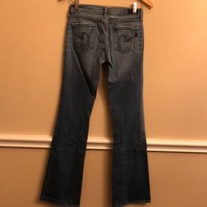 Citizens of Humanity light wash bootcut jeans